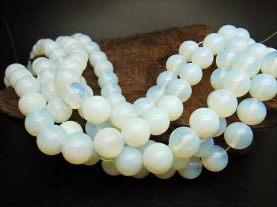 【連売り商品】人工ホワイトオパールΦ12±0.2mm