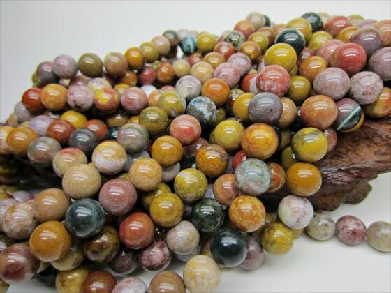 【連売り商品】オーシャンジャスパーΦ10.5±0.2mm