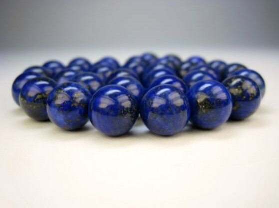 【連売り商品】ラピスラズリ品質AAAΦ12.3±0.2mm【一点物】