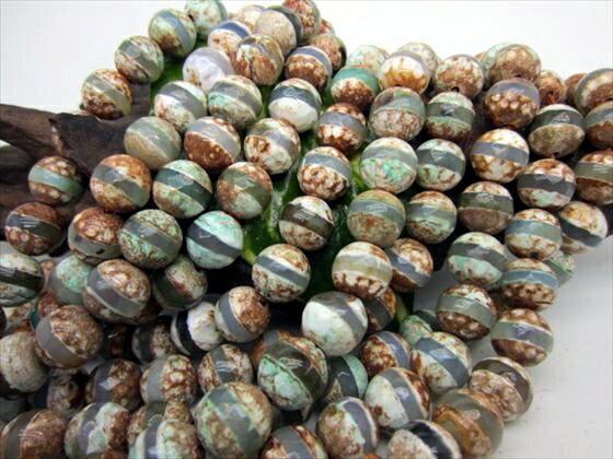 【連売り商品】老天珠風薬師天珠多面カットΦ10±0.2mm