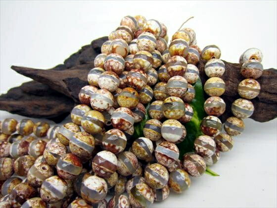 【連売り商品】老天珠風薬師天珠多面カットΦ10±0.2mm