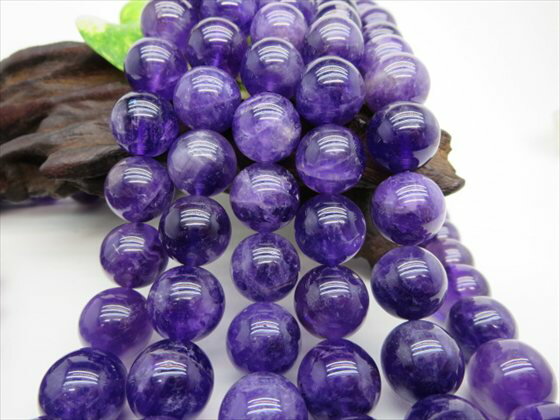 【連売り商品】アメジスト品質AAΦ14.5±0.2mm