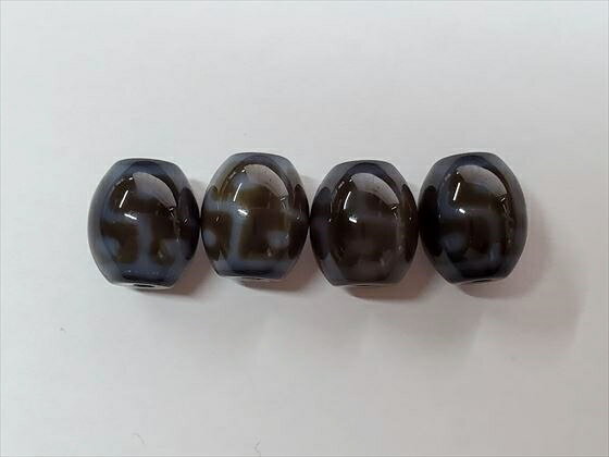 【チベット高級至純天珠】六眼天珠12×10mm