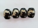 ※訳あり※【チベット天珠】騎龍観音天珠14×10mm【右向き】
