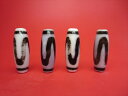 【チベット天珠】虎牙天珠38×13mm【2粒SET】