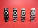 【チベット天珠】二眼天珠38×13mm【2粒SET】