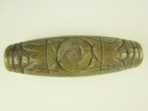 【チベット高級天珠】手彫り一眼天珠