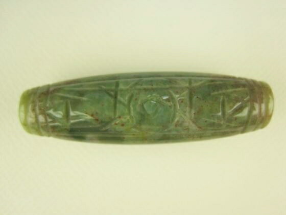 【チベット高級天珠】手彫り一眼天珠