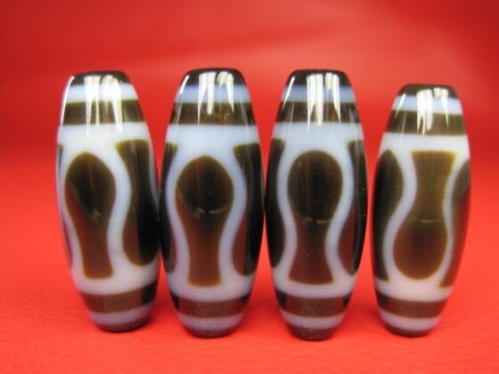 【チベット高級至純天珠】金剛杵天珠30×12mm