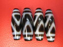 【チベット高級至純天珠】山形天珠38×14mm