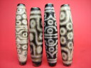 【チベット天珠】バラエティミックス油潤加工55-60×13mm【4粒SET】