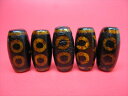 【チベット火供天珠】三眼天珠20×10mm