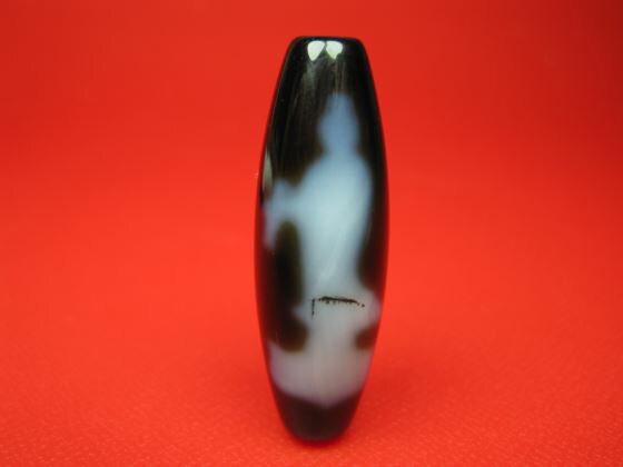 【チベット高級至純天珠】観音天珠【鉱物入り】