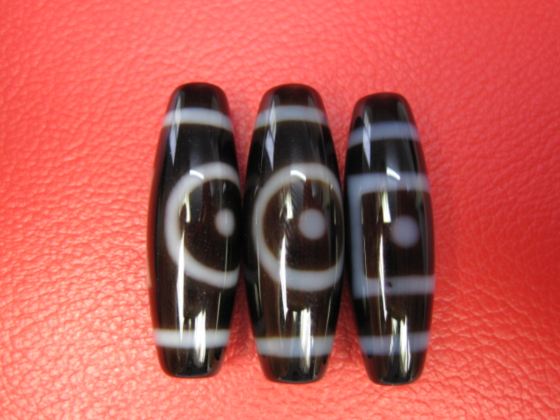 【チベット高級至純天珠】星辰天珠38×12mm