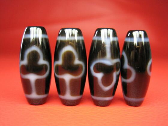 【チベット高級至純天珠】菩提天珠30×12mm