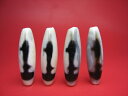※訳あり※【チベット天珠】観音天珠・白38×12mm【2粒SET】