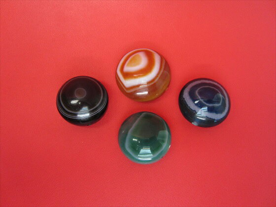 【チベット高級天珠】羊眼板珠・天眼珠【4粒SET】【一点物】