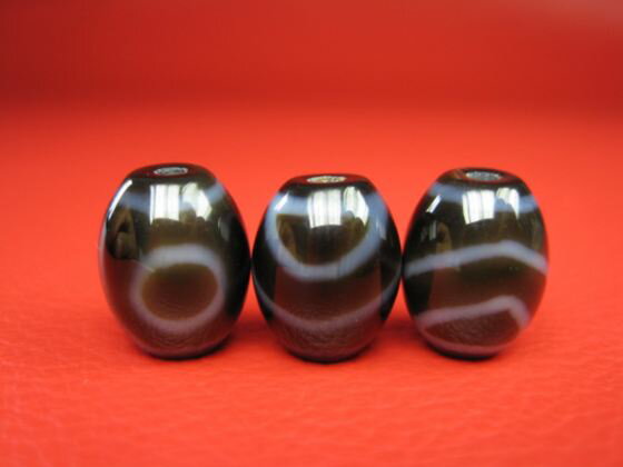 【チベット高級至純天珠】一眼天珠12×10mm