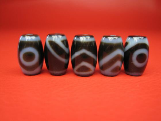 【チベット高級至純天珠】一眼天珠14×9mm