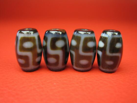 ※訳あり※【チベット高級至純天珠】六眼天珠14×9mm