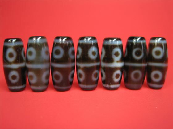 【チベット高級至純天珠】八眼天珠20×8mm