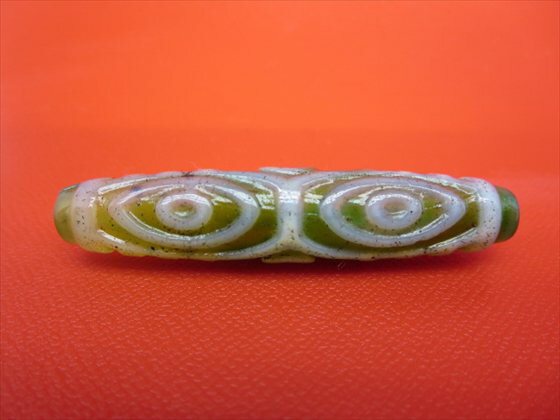 【チベット天珠】龍眼天珠約57×12mm【一点物】