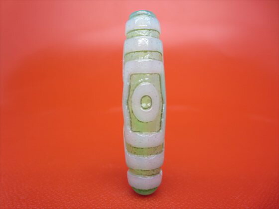 【チベット天珠】三眼天珠約37×11.5mm【一点物】