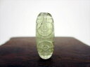 【リビアングラス天珠】三眼天珠3.2g約24×10mm【鑑別済み】【一点物】