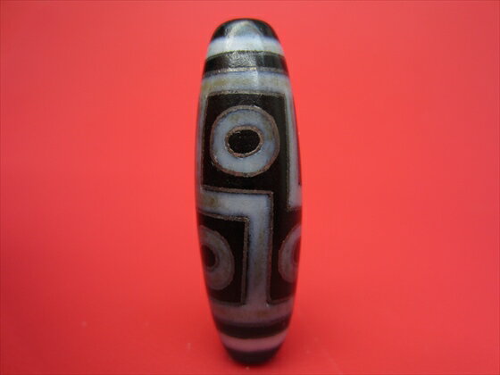 【チベット銀線天珠】六眼天珠【一点物】