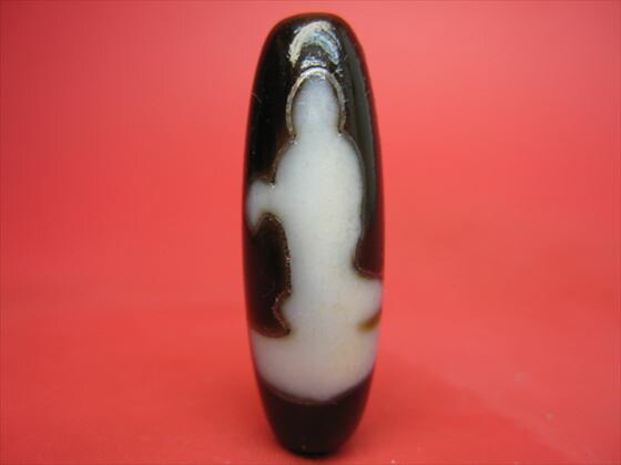 【チベット銀線天珠】観音天珠ハンドメイド【一点物】