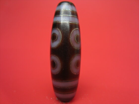 【チベット銀線天珠】八眼天珠【一点物】