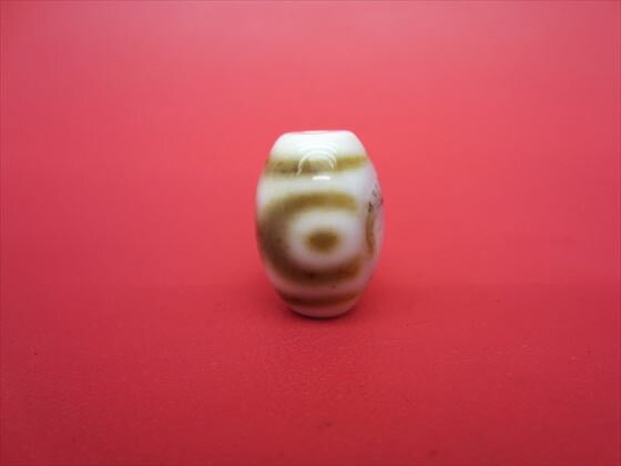 【チベット天珠】三眼天珠【デンドリティック】【一点物】