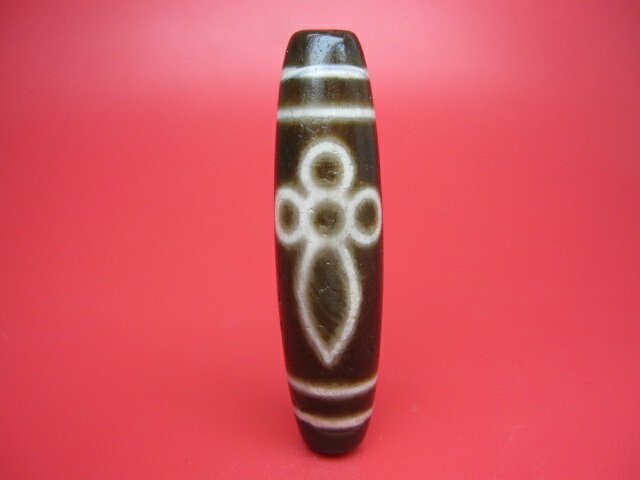 【チベット天珠】金剛杵天珠油潤加工