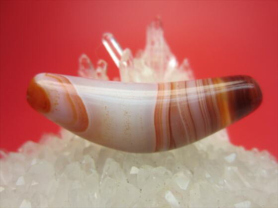 【紅朱砂天然線珠】【牛角】【一点物】