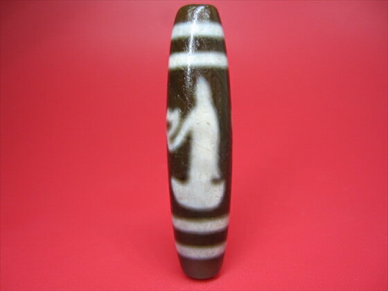 【チベット天珠】観音天珠油潤加工