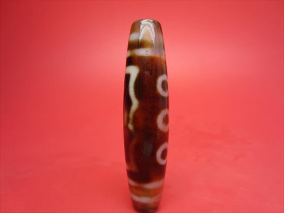 【チベット彫刻天珠】三眼観音天珠【一点物】