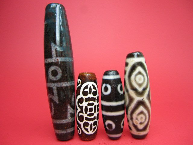 【チベット天珠】バラエティミックス【8粒SET】【一点物】