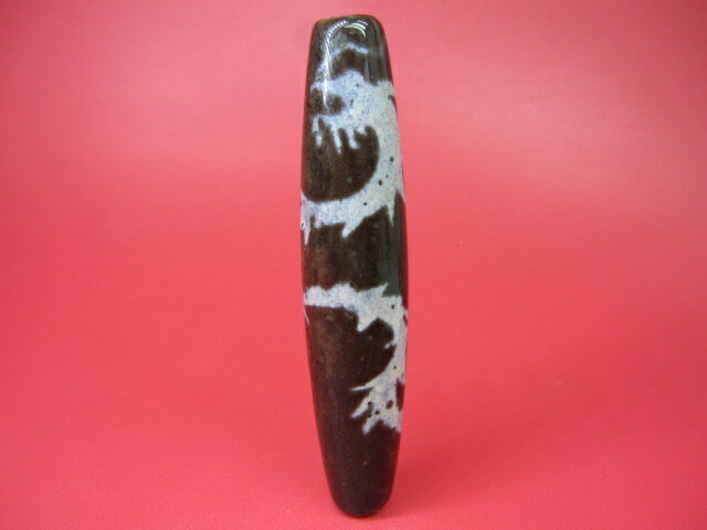 【龍神紅朱砂天珠】