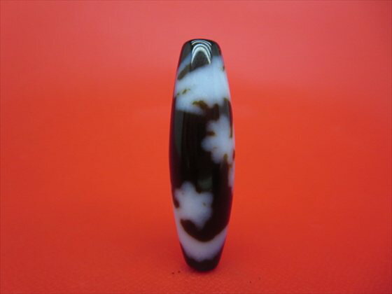 【チベット高級至純天珠】龍神天珠約39×11.6mm【一点物】