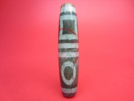 【雙天地紅朱砂天珠】【一点物】