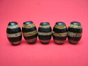 【チベット火供天珠】線珠天珠12×8mm