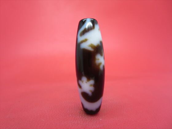 【チベット高級至純天珠】龍神天珠約38×12mm【一点物】