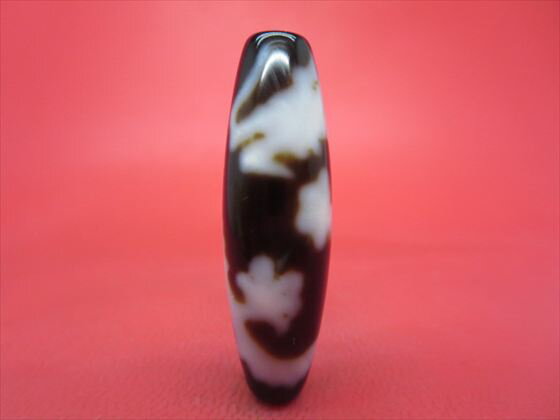 【チベット高級至純天珠】龍神天珠約38×12mm【一点物】