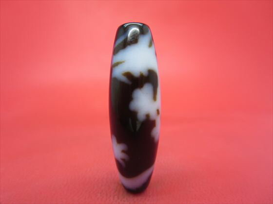 【チベット高級至純天珠】龍神天珠約38×12mm【一点物】