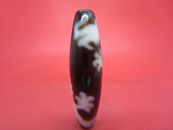 【チベット高級至純天珠】龍神天珠約40×11.5mm【一点物】