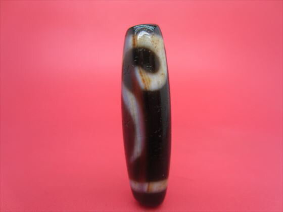 【如意紅朱砂天珠】【馬蹄痕】【一点物】