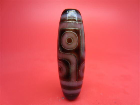 【チベット銀線天珠】六眼天珠【一点物】