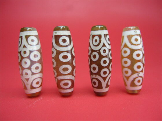 【チベット天珠】二十一眼天珠30×10mm