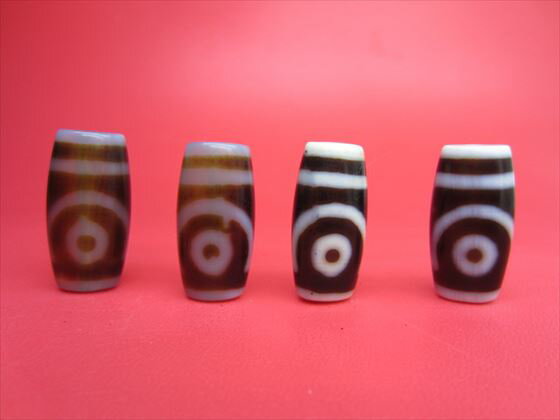 【チベット高級至純天珠】二眼天珠28×14×11mm