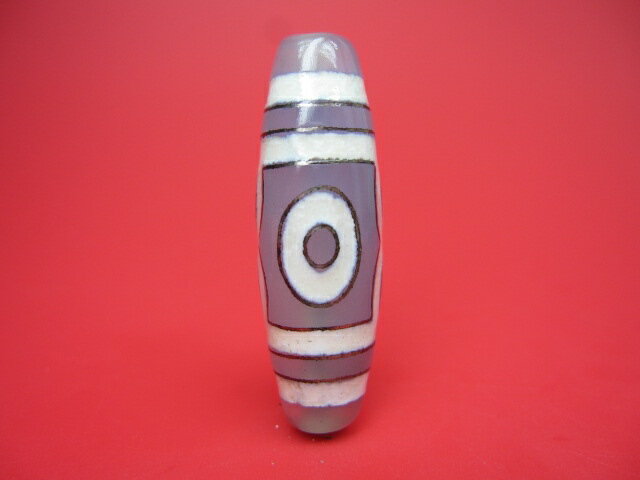 【チベット銀線天珠】三眼天珠【一点物】